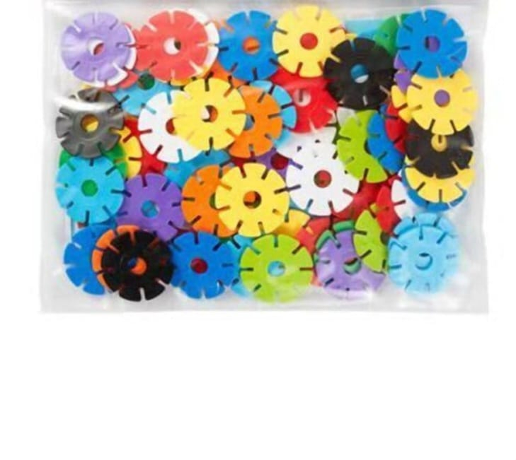 Set de construcție cu fulgi de nea - 240 piese [2]