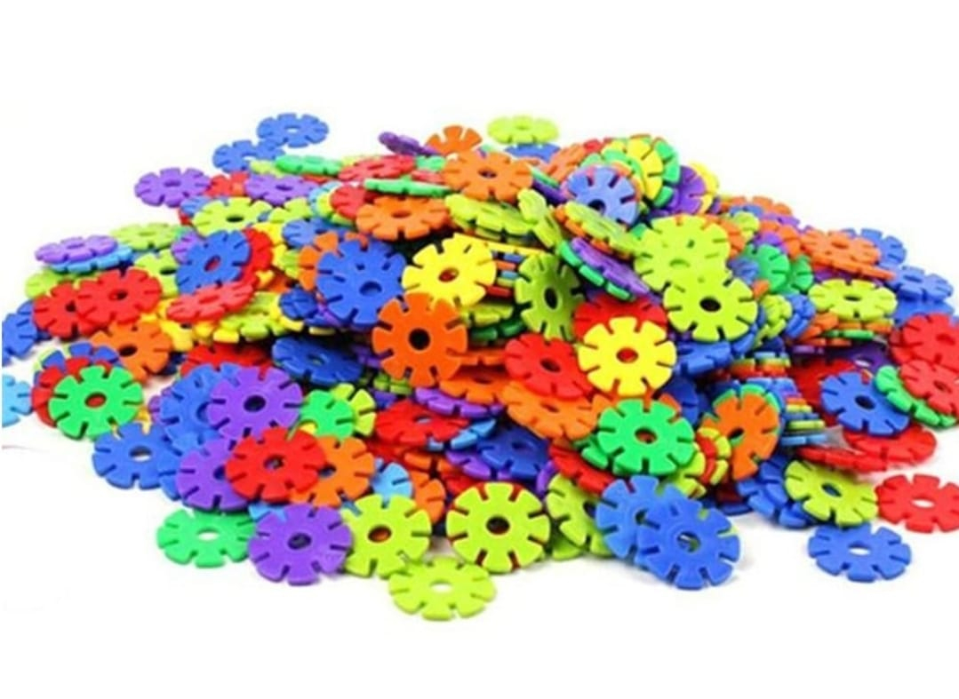 Set de construcție cu fulgi de nea - 240 piese [3]