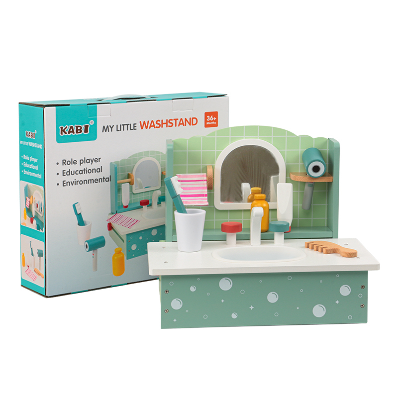 Set de Toaletă Montessori din Lemn [2]