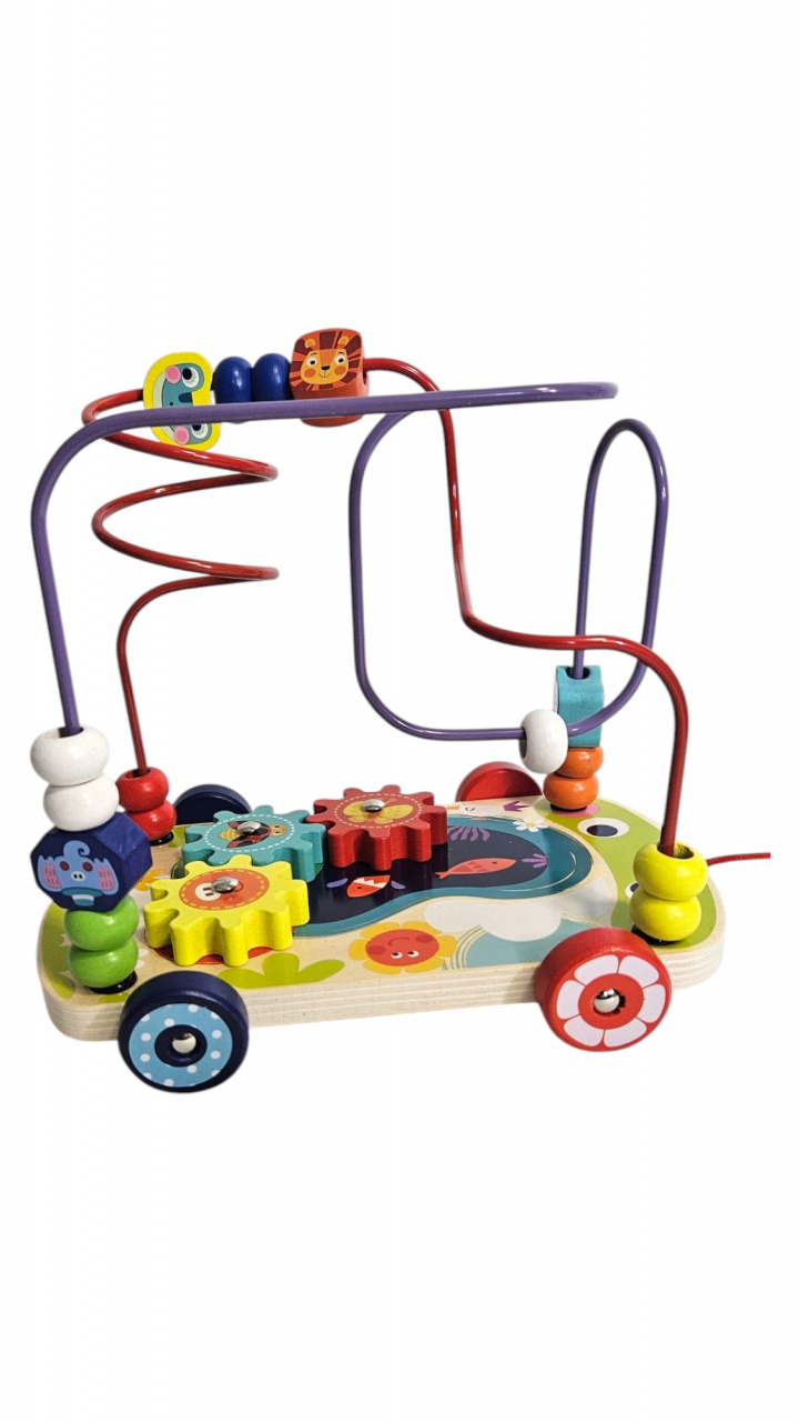 Spirală motrică, Labirint Montessori cu bile și roți [2]