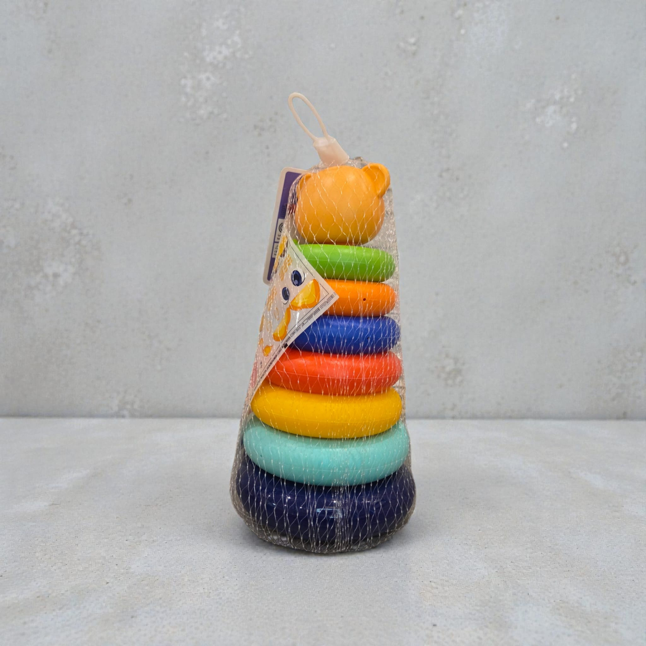 Turn senzorial  piramidă – jucărie educativă pentru bebeluși, 6 luni+ [5]