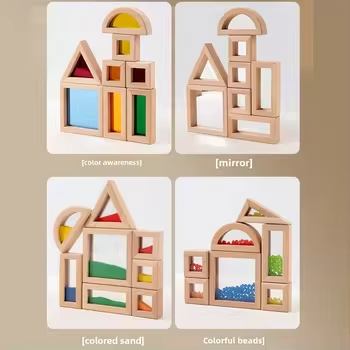 Set Educațional Transparent din Lemn și Acril – Joc STEM pentru Copii [2]