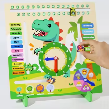 Produse - calendar-ceas-lemn-invatare-timp-sezoane
