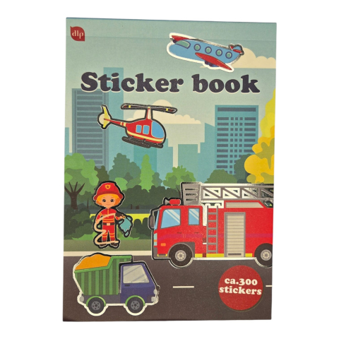 Stickere - Carte 300 stickere - Mașini