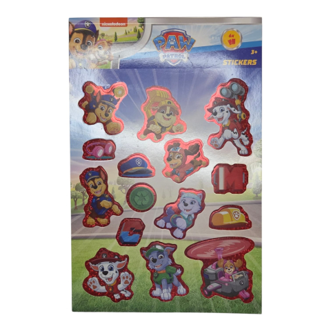 Stickere - Carte cu stickere Paw Patrol – Patrula Cățelușilor pentru copii