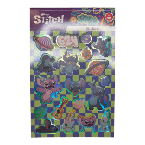 Stickere - Carte cu stickere Stitch – Activități creative pentru copii
