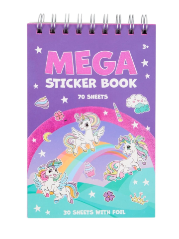 Stickere - Carte cu stickere - Unicorni