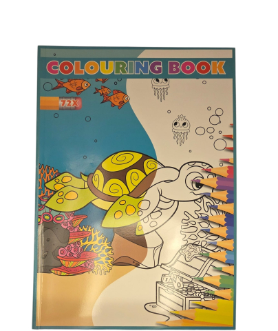 Cărți de colorat - Carte de colorat - Animale marine