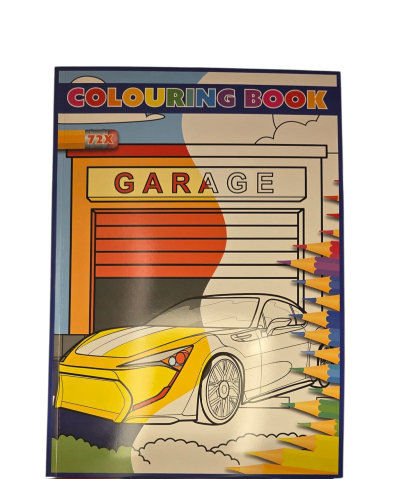Cărți de colorat - Carte de colorat - Mașini