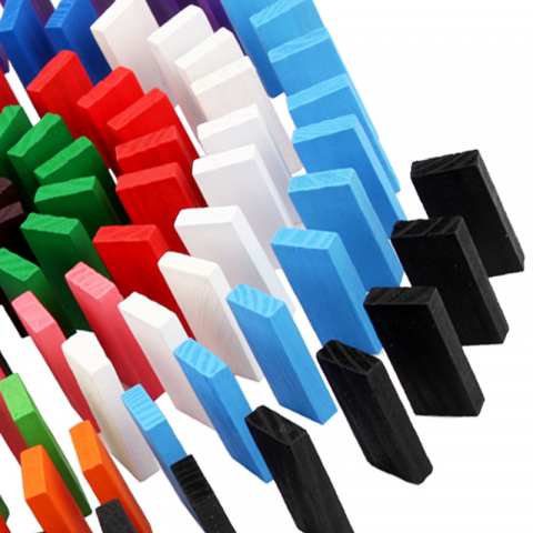 Domino Educativ din Lemn pentru Copii – Joc Montessori Interactiv [1]