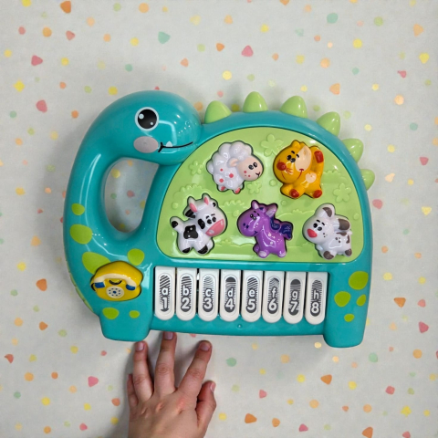 Jucării interactive - Orga Copii Evoora SoundBuddies – Jucărie Interactivă cu Sunete de Animale