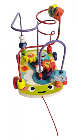 Spirală motrică, Labirint Montessori cu bile și roți [2]