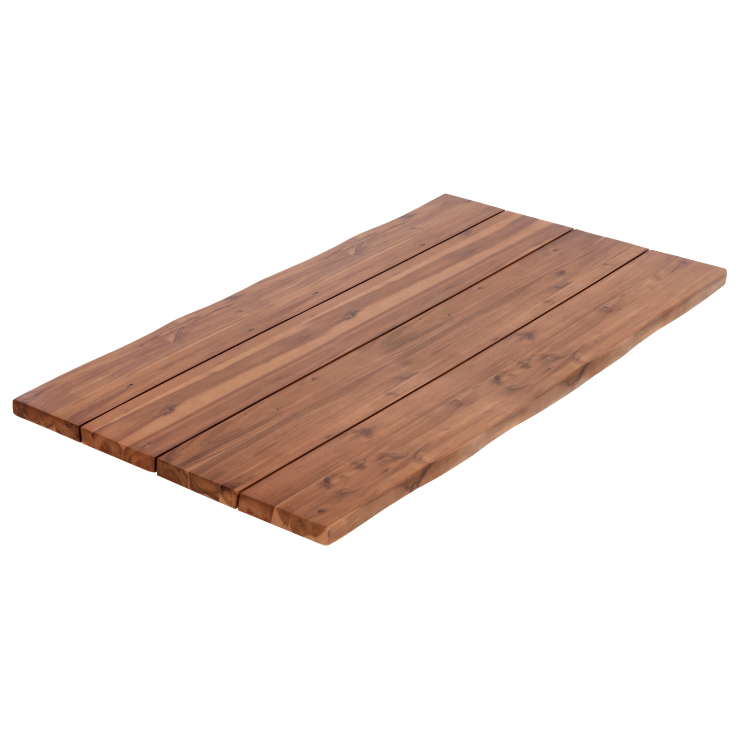 Desktop-uri - TABLETOP RECTANGULAR HM6301.01 SOLID ACACIA WOOD IN NATURAL COLOR--140x80x3.5 (thickness)cm.