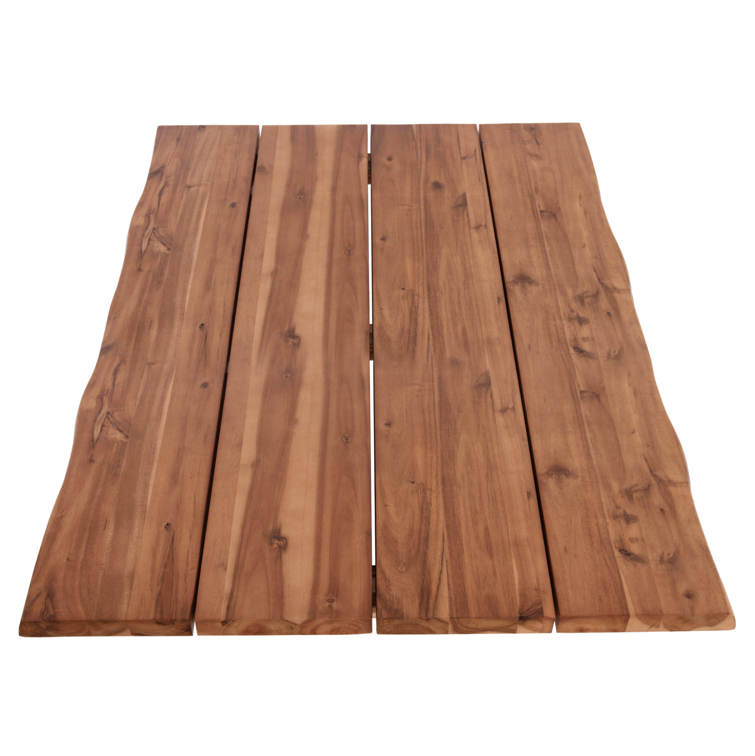 TABLETOP RECTANGULAR HM6301.01 SOLID ACACIA WOOD IN NATURAL COLOR--140x80x3.5 (thickness)cm. [3]