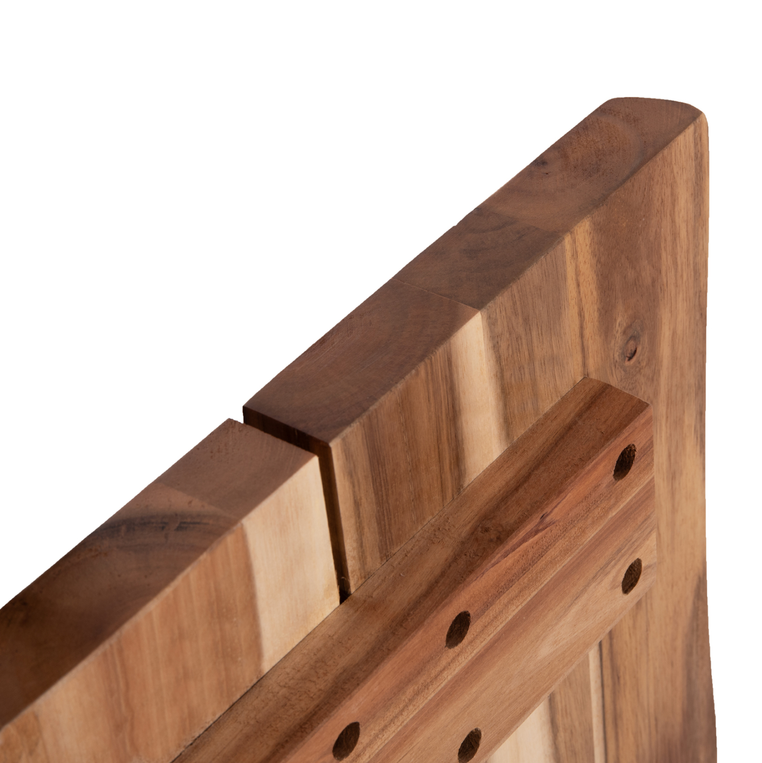 TABLETOP RECTANGULAR HM6301.01 SOLID ACACIA WOOD IN NATURAL COLOR--140x80x3.5 (thickness)cm. [7]