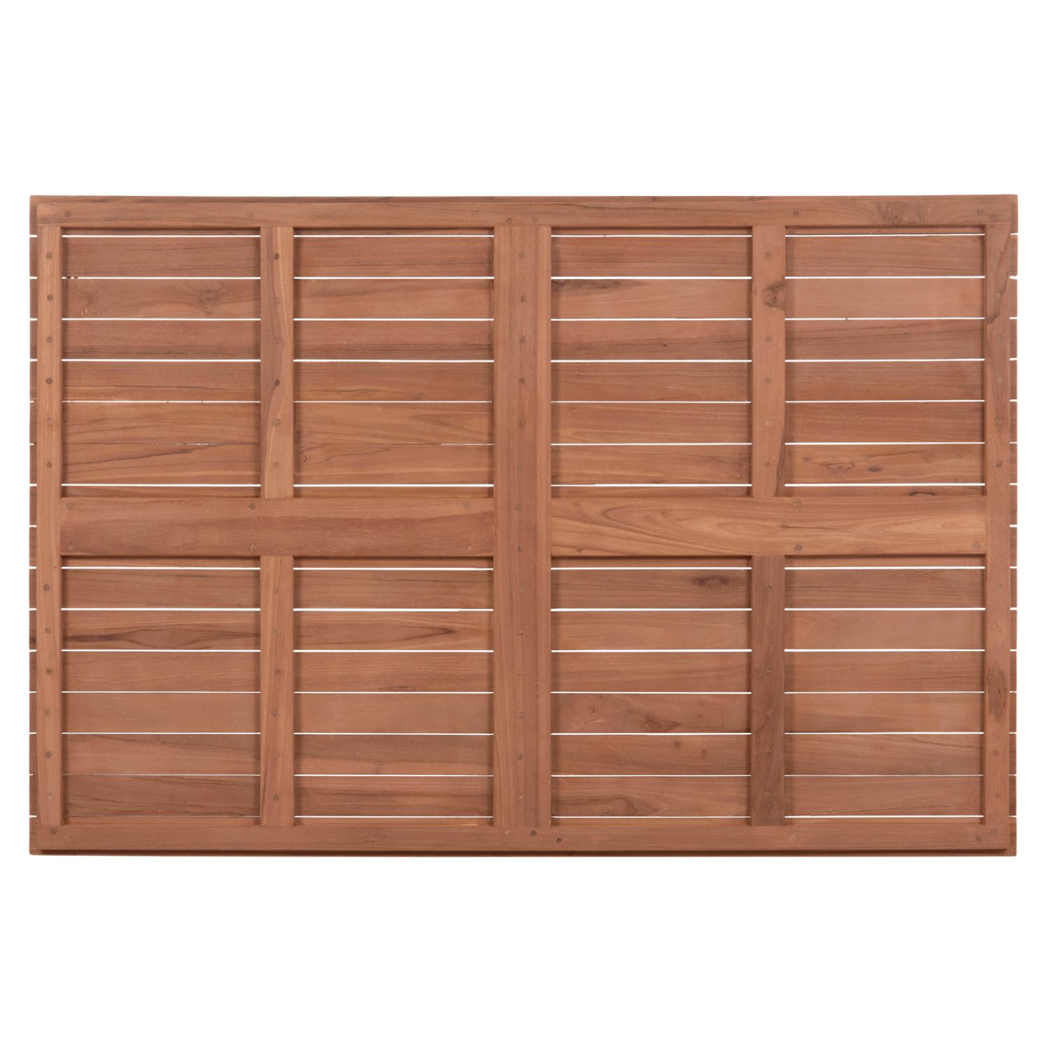 TABLETOP RECTANGULAR HM18138 TEAK WOOD--NATURAL COLOR 120x80x4(thickness)cm. [9]