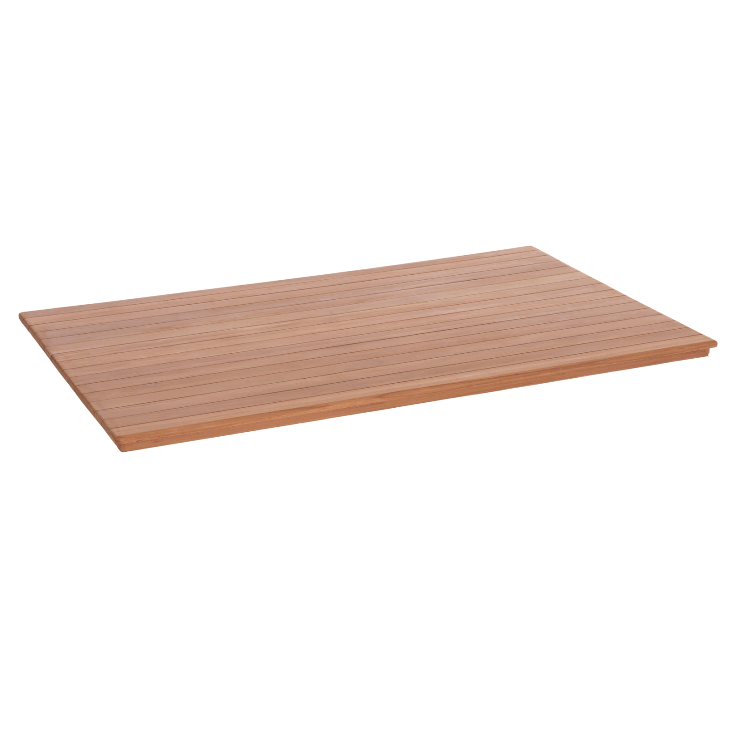 Mese - TABLETOP RECTANGULAR HM18138 TEAK WOOD--NATURAL COLOR 120x80x4(thickness)cm.