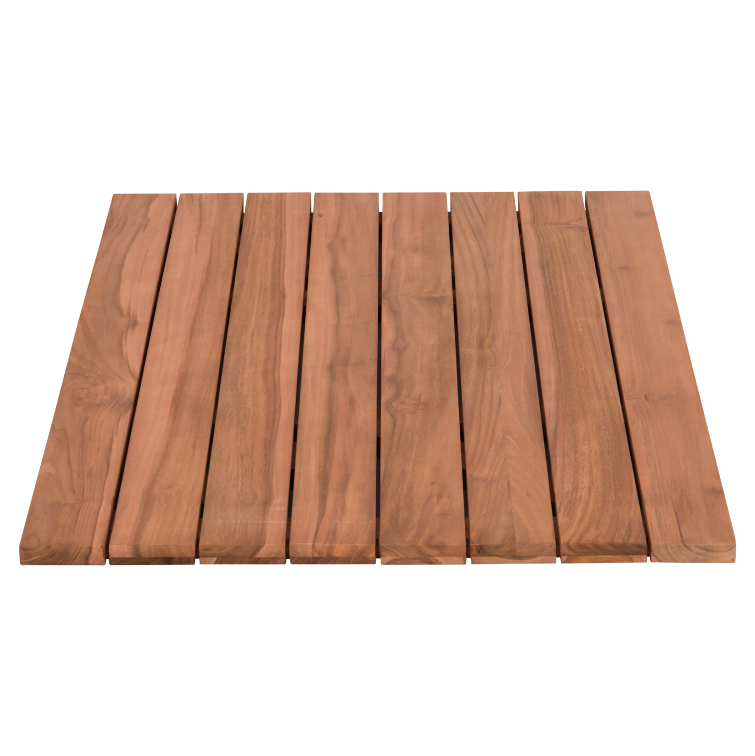 TABLETOP RECTANGULAR HM6138 SOLID TEAK WOOD IN NATURAL COLOR 130x80.5x2.5(thickness)cm. [3]