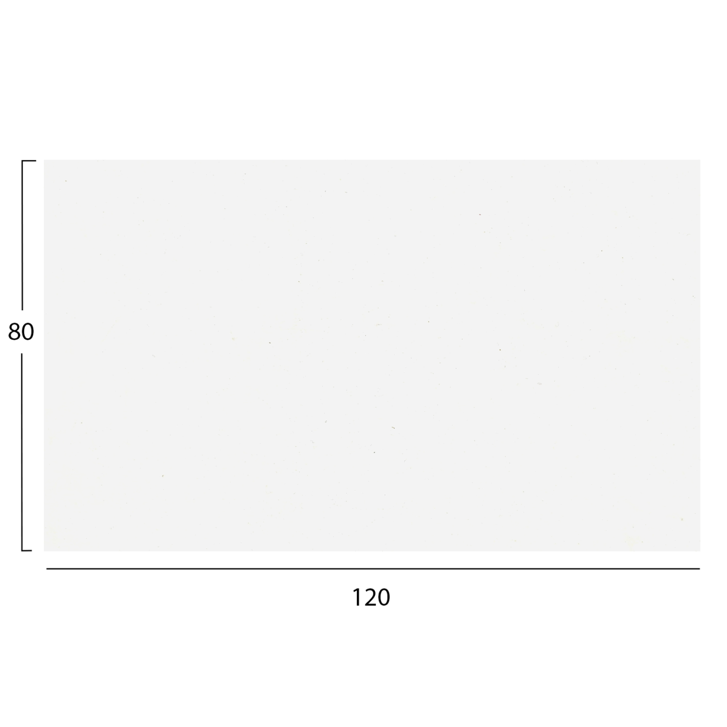 HPL TABLETOP HM5840.23 RECTANGULAR IN WHITE 120x80cm. [2]