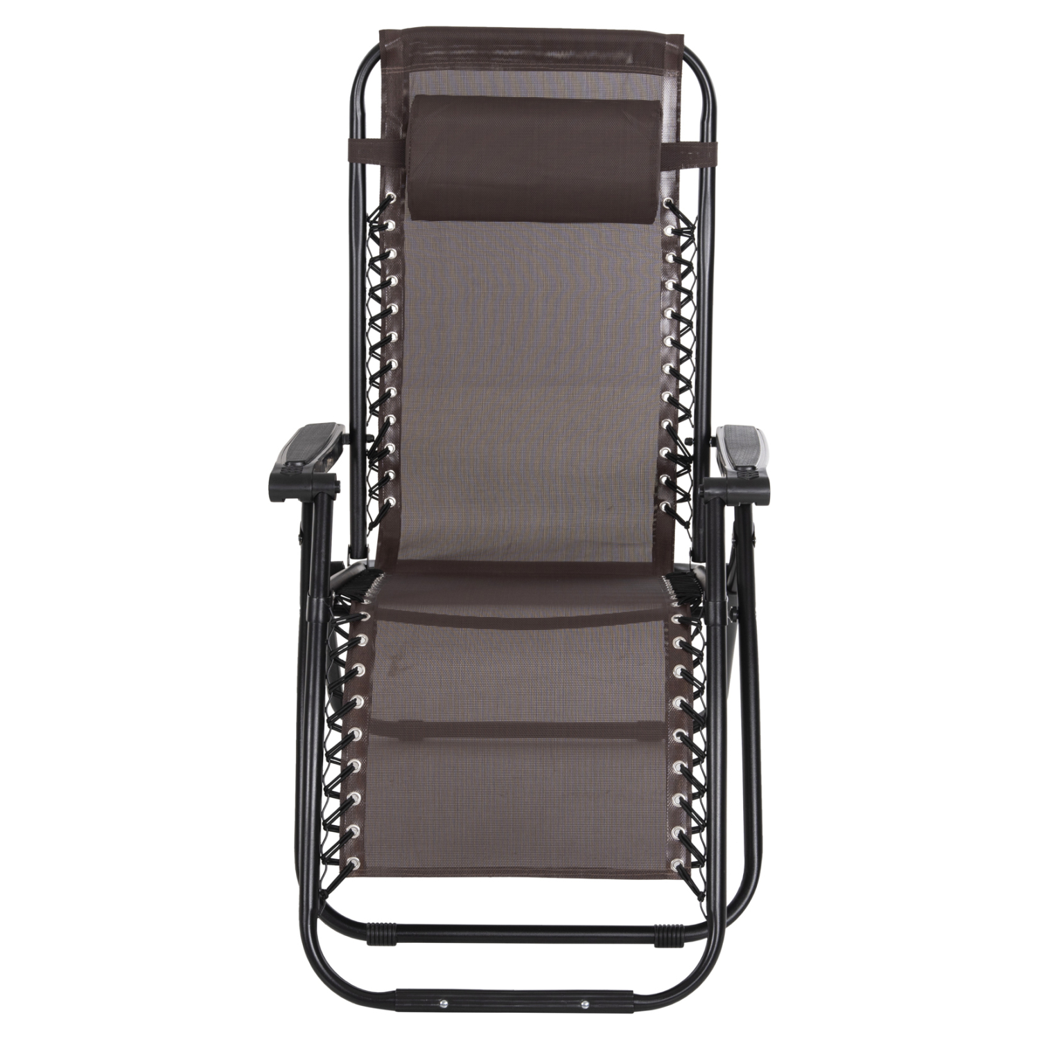 ARMCHAIR RELAX COMPANION HM5095.13 BROWN TEXTILENE-BLACK METAL 67x145x110Hcm. [4]