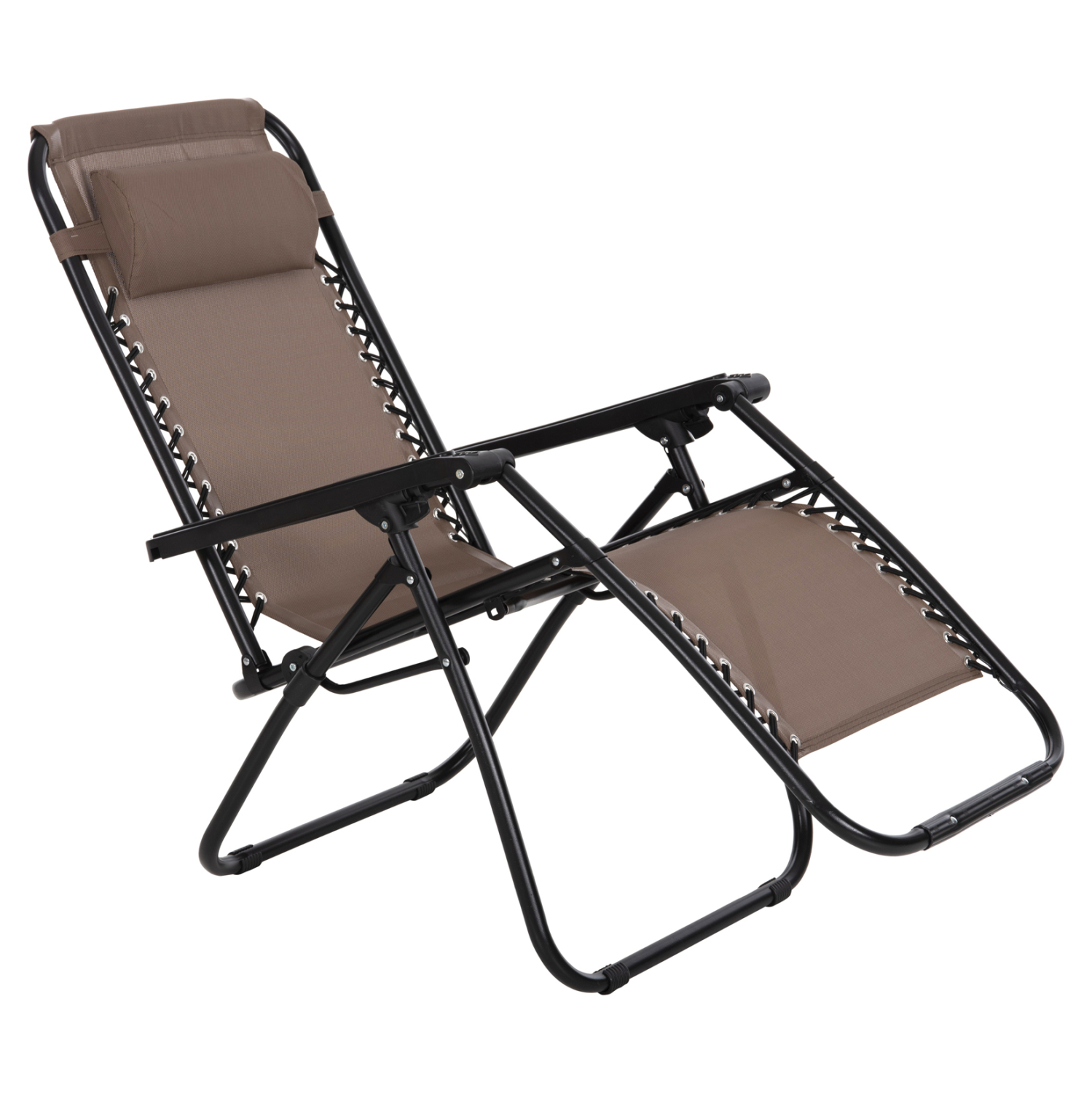 ARMCHAIR RELAX COMPANION HM5095.14 CHAMPAGNE COLORED TEXTILENE-BLACK METAL 67x145x110Hcm. [3]