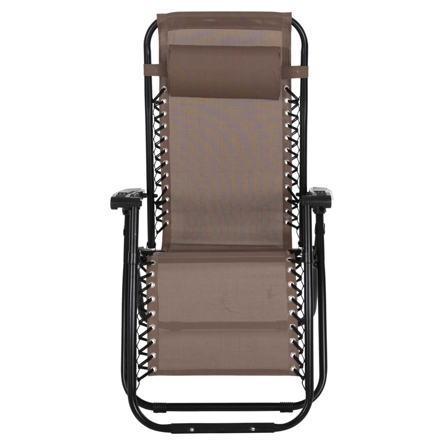 ARMCHAIR RELAX COMPANION HM5095.14 CHAMPAGNE COLORED TEXTILENE-BLACK METAL 67x145x110Hcm. [4]