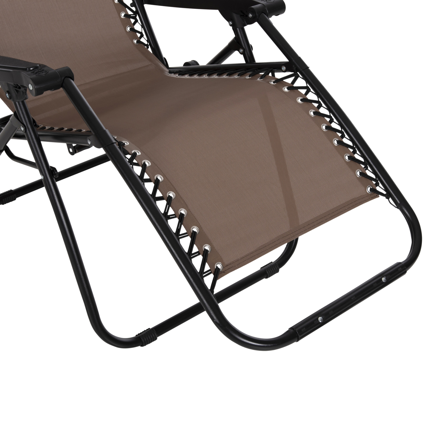 ARMCHAIR RELAX COMPANION HM5095.14 CHAMPAGNE COLORED TEXTILENE-BLACK METAL 67x145x110Hcm. [9]