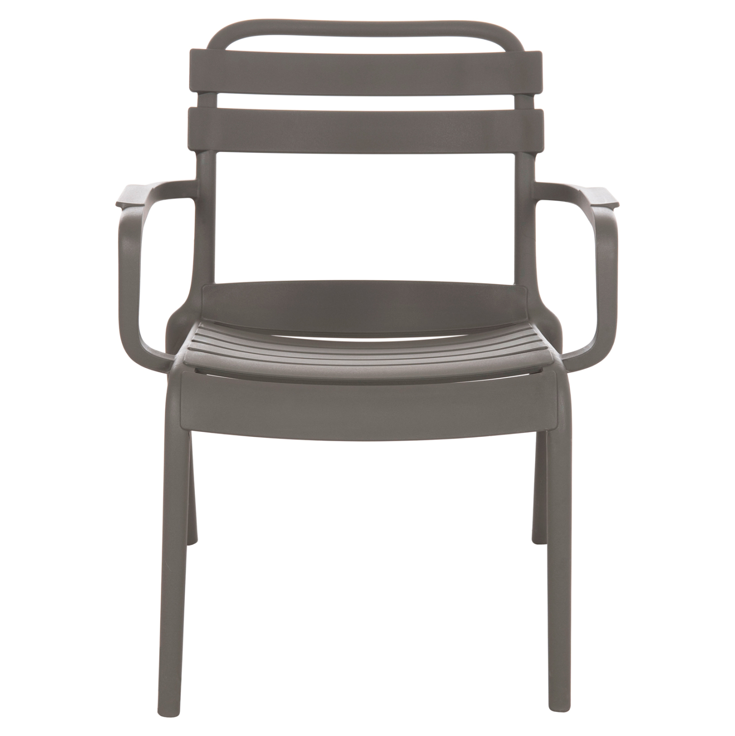 POLYPROPYLENE LOUNGE ARMCHAIR KORVER HM6333.05 DARK OLIVE GREEN 63.5x65x76Hcm. [3]