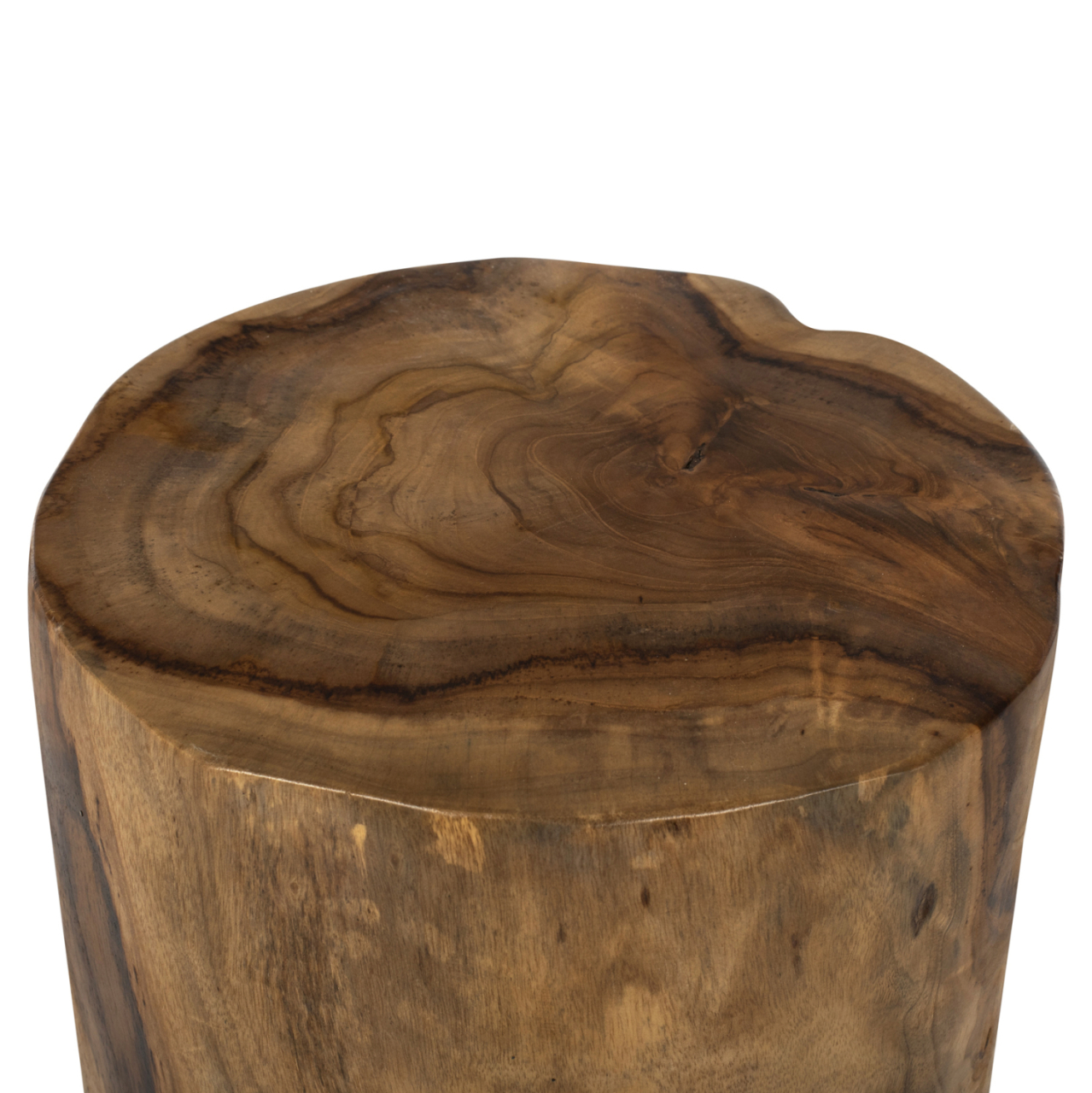 3-LEG STOOL SOLID TEAK NATURAL COLOR Φ30x40Hcm.HM9349 [4]