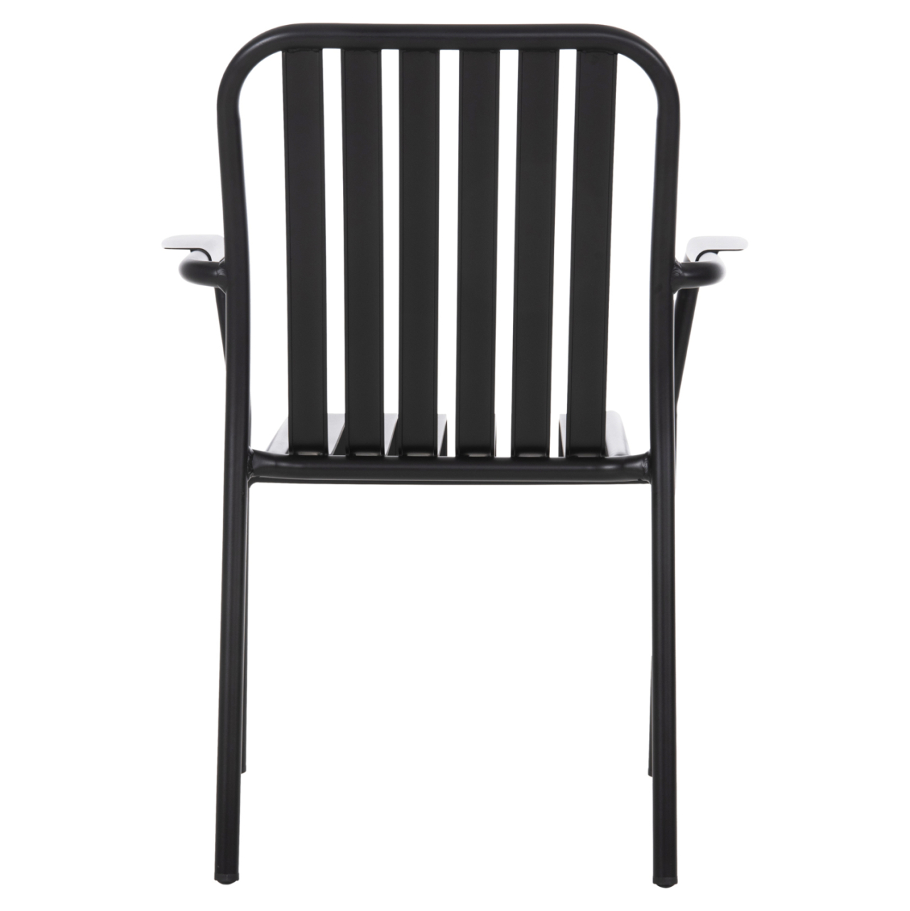 ALUMINUM ARMCHAIR RACHEL HM6088.01 BLACK 63x58x85Hcm. [6]