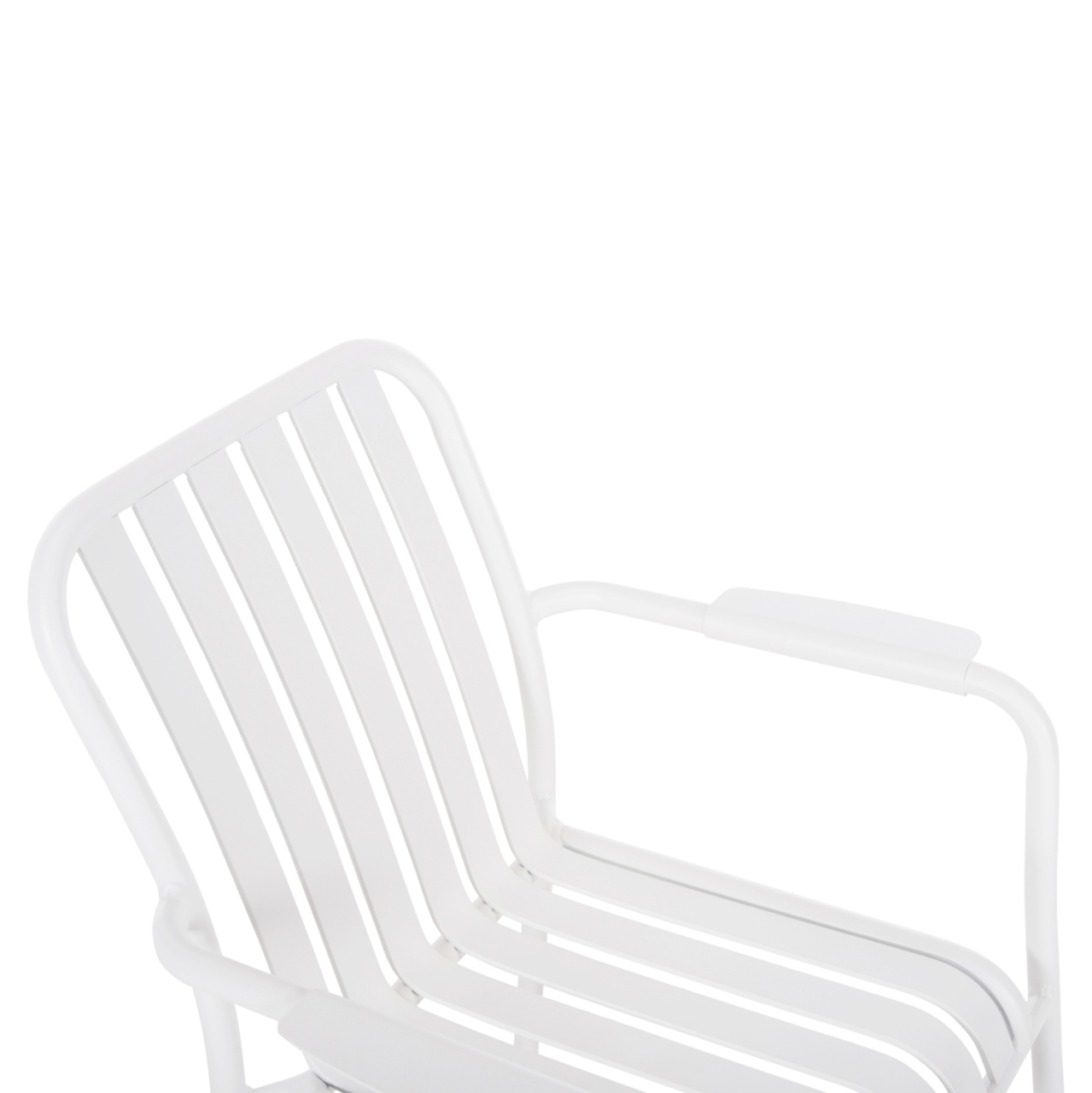 ALUMINUM ARMCHAIR RACHEL HM6088.02 WHITE 63x58x85Hcm. [7]