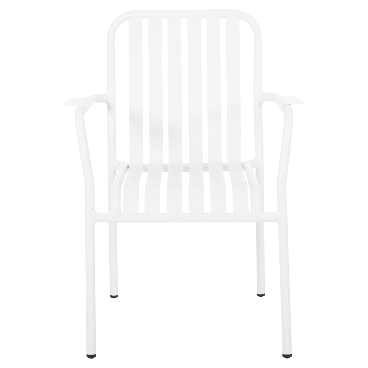 ALUMINUM ARMCHAIR RACHEL HM6088.02 WHITE 63x58x85Hcm. [3]