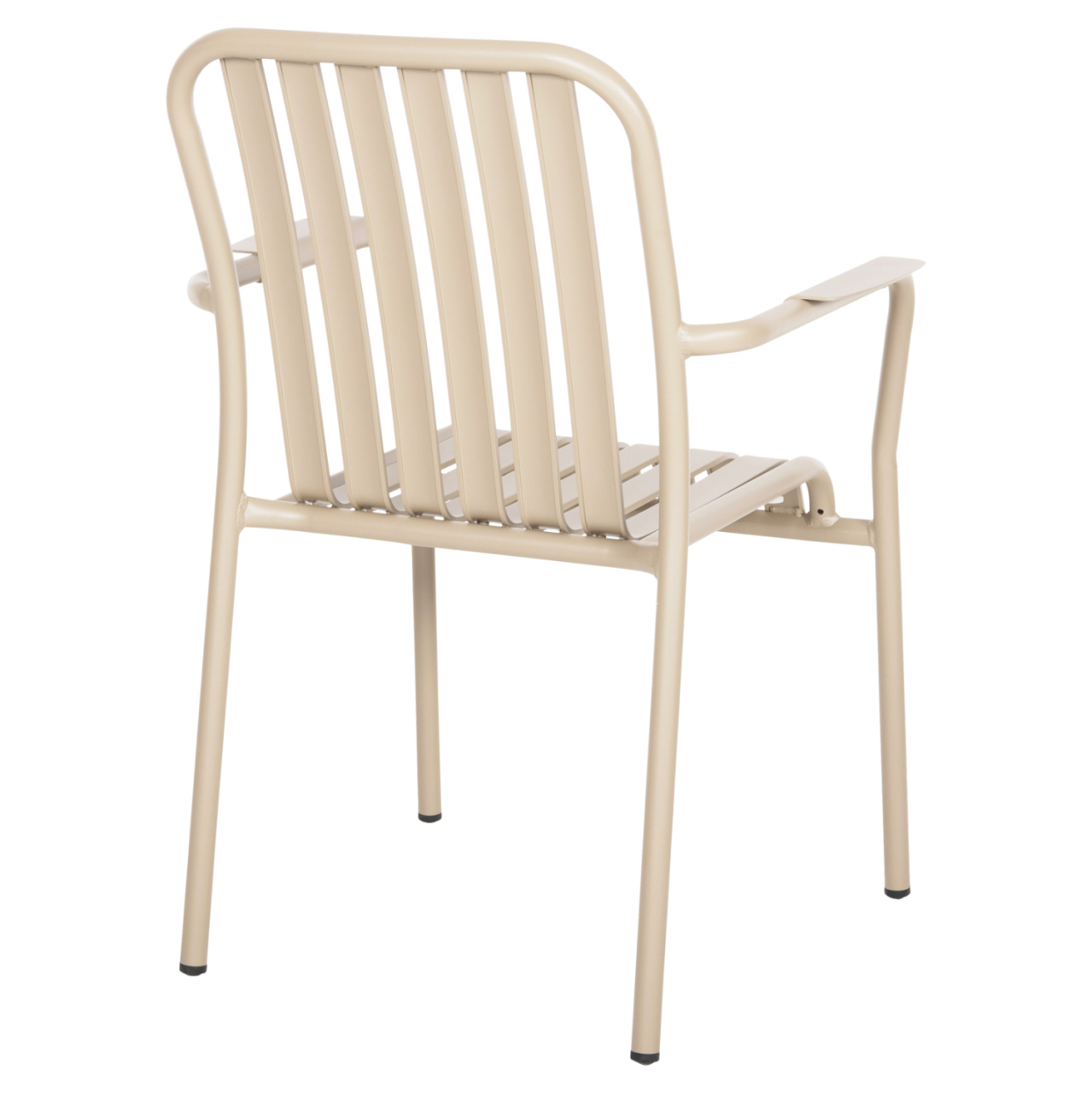 ALUMINUM ARMCHAIR RACHEL HM6088.04 CHAMPAGNE COLOR 63x58x85Hcm. [5]