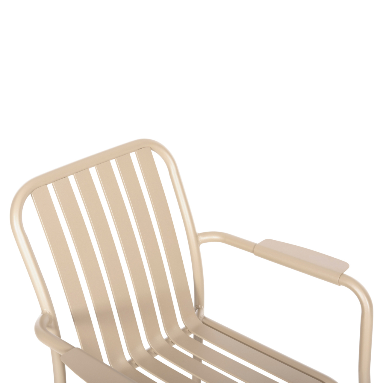 ALUMINUM ARMCHAIR RACHEL HM6088.04 CHAMPAGNE COLOR 63x58x85Hcm. [7]
