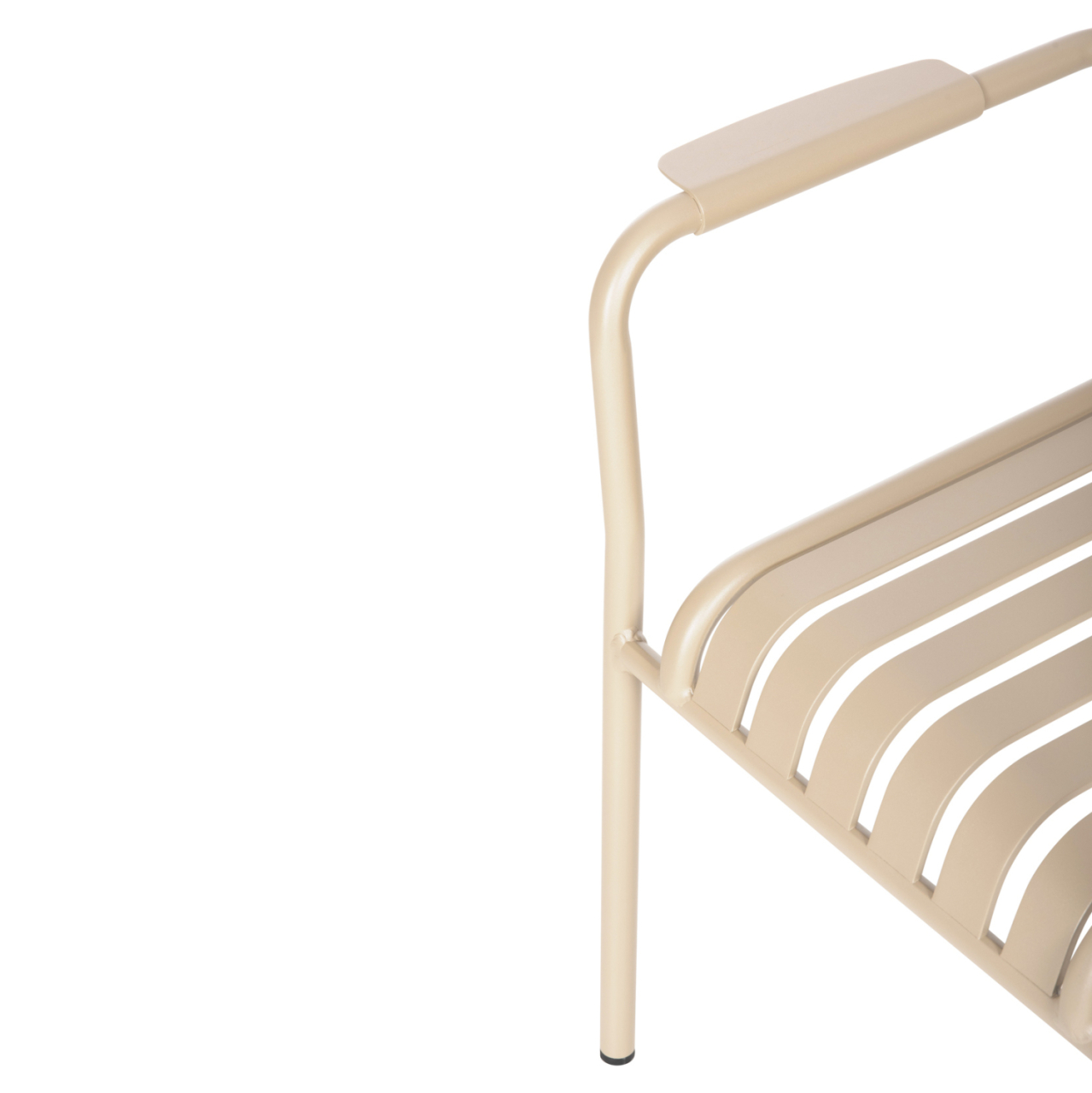 ALUMINUM ARMCHAIR RACHEL HM6088.04 CHAMPAGNE COLOR 63x58x85Hcm. [9]