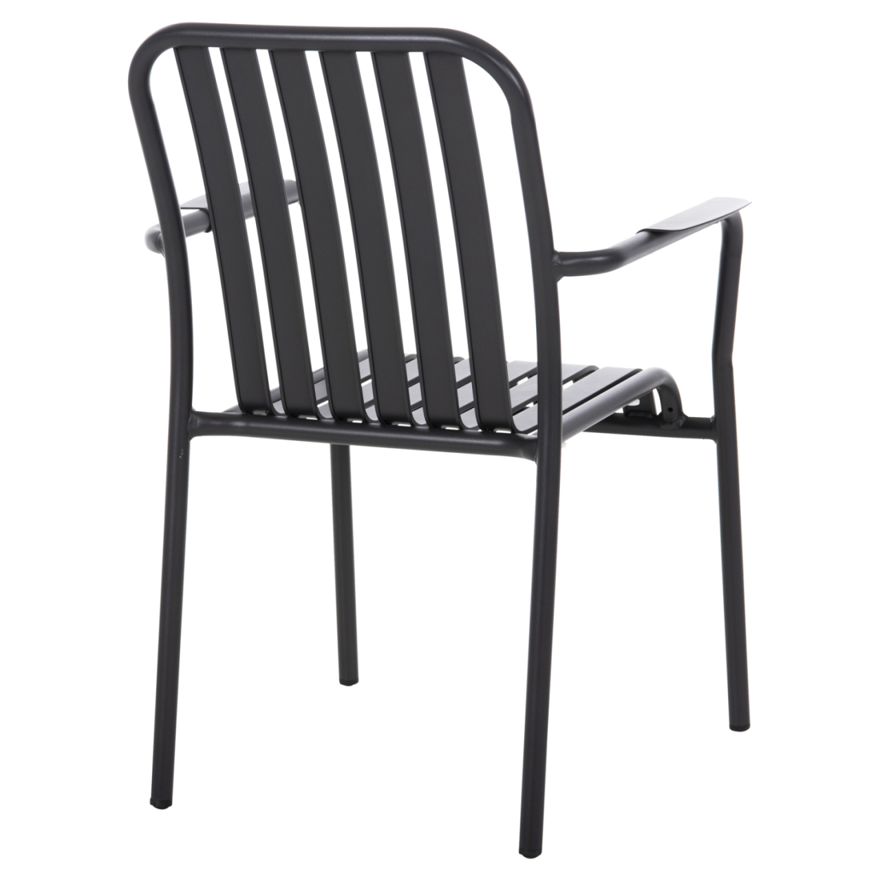 ALUMINUM ARMCHAIR RACHEL HM6088.10 ANTHRACITE 63x58x85Hcm. [5]