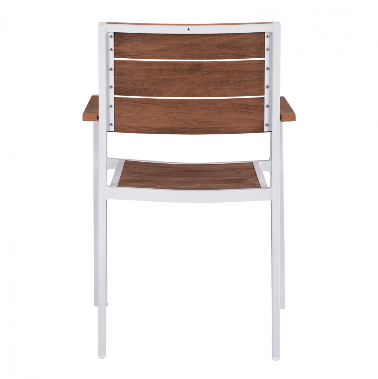 Aluminum Armchair White and Polywood HM5127.01 55x56x85 cm [6]