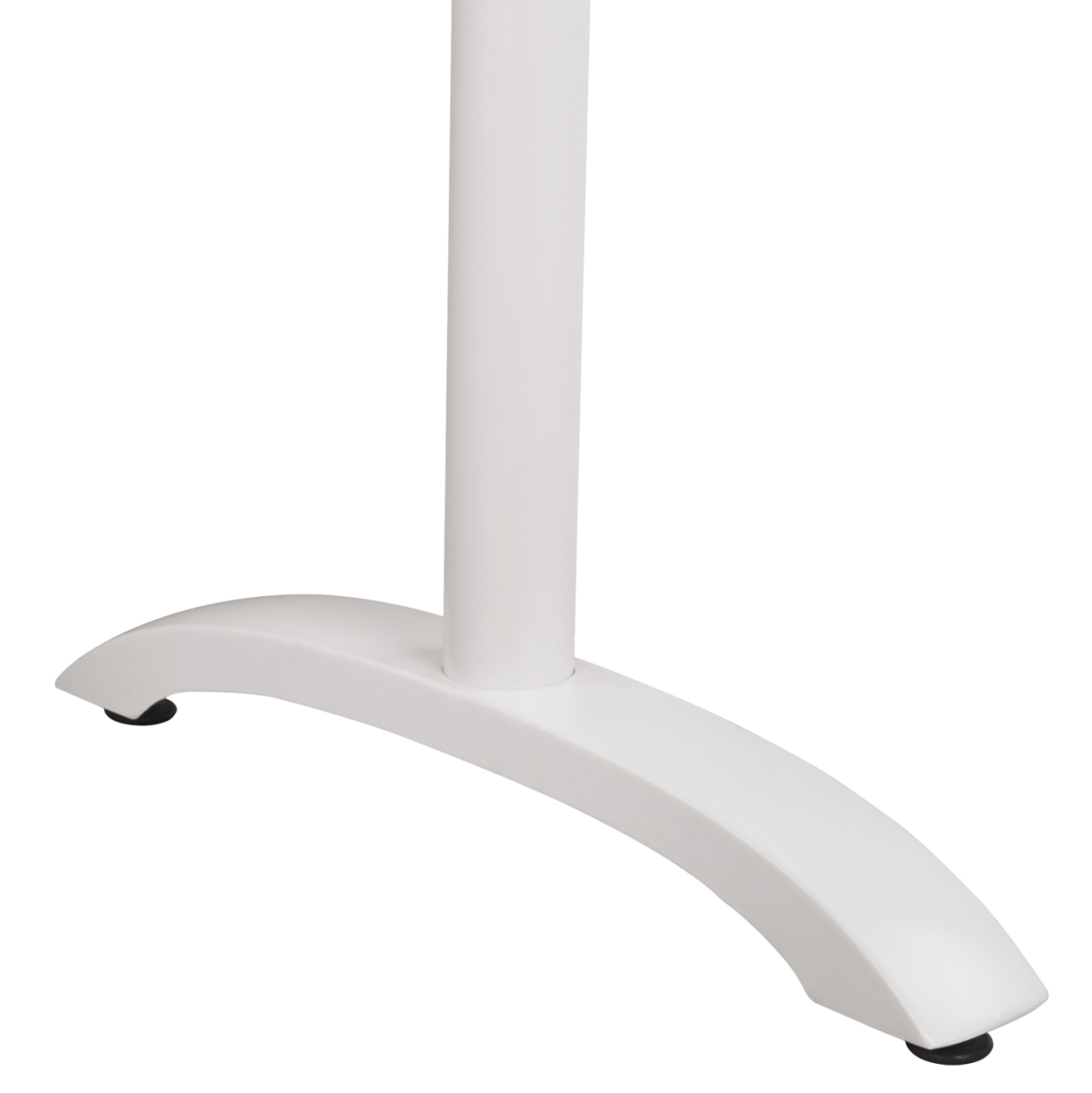ALUMINUM base 2 legs HM461.02 White 78,5x60x73 [5]