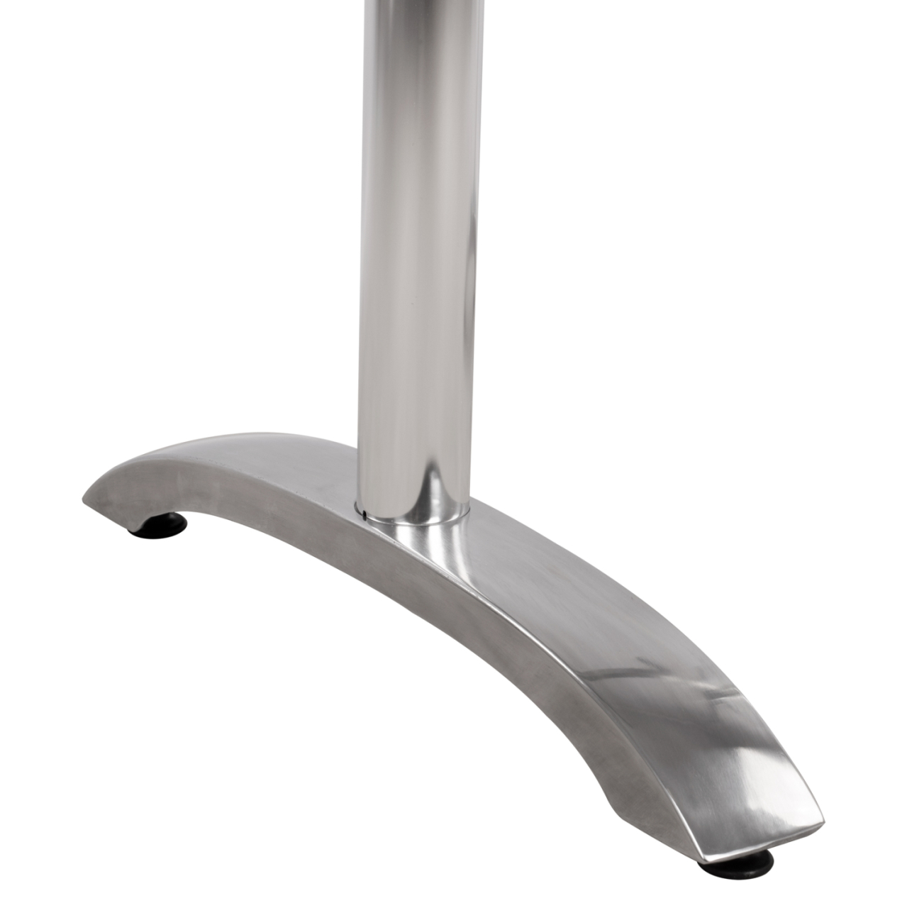ALUMINUM base 2 legs HM461.03 Chromed 78,5x60x73cm [5]