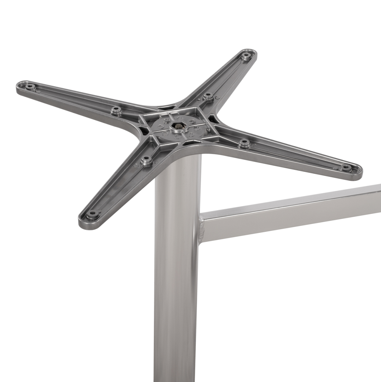 ALUMINUM base 2 legs HM461.03 Chromed 78,5x60x73cm [4]