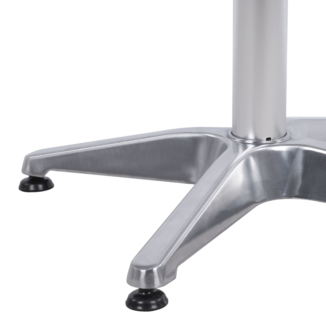 Aluminum Base 4Legs 58x58x68.5cm with cross 28x28cm HM447 Chromed [5]