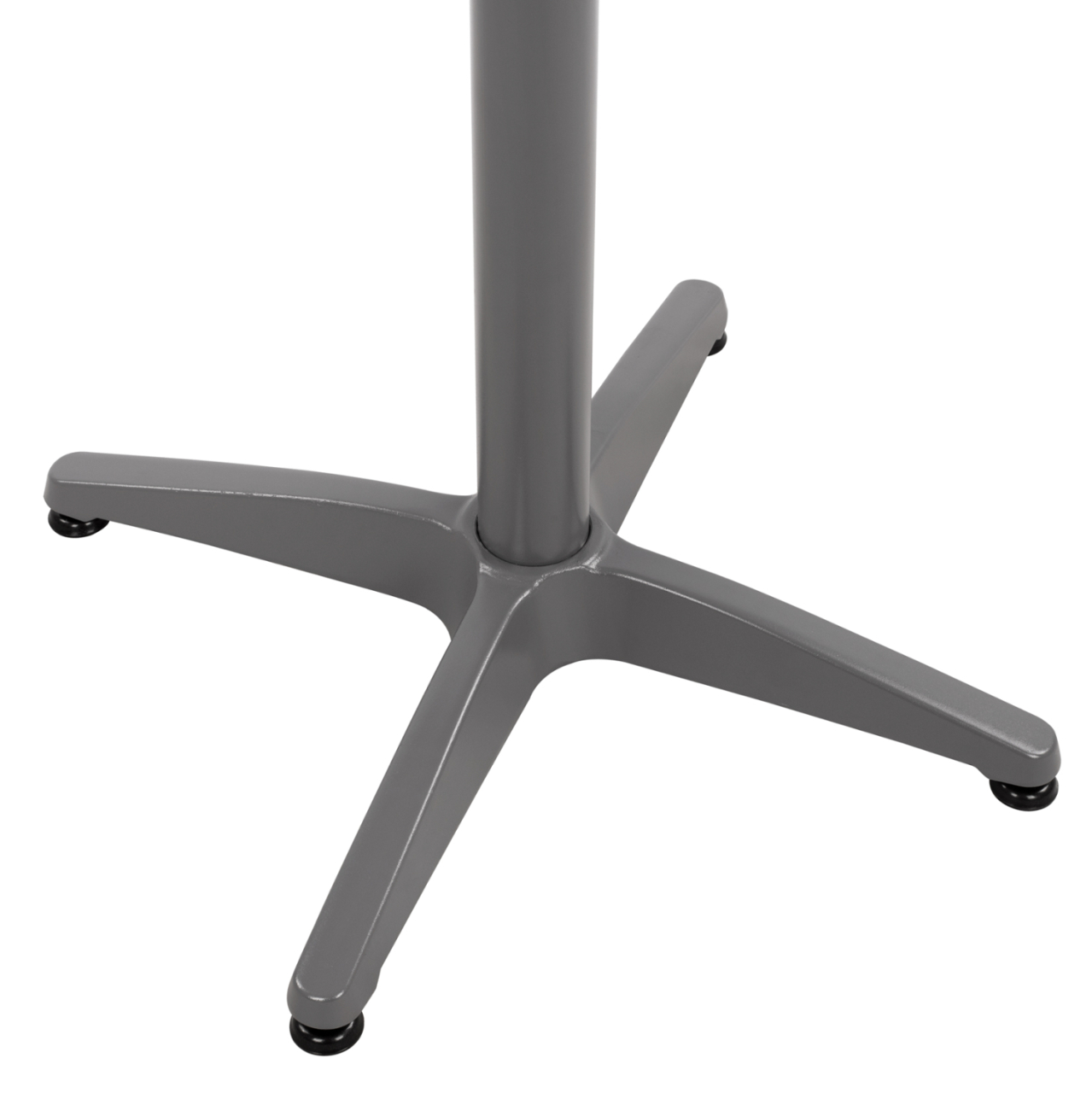 Aluminum Base 4legs 65x65x70cm with cross 48x48cm HM448.04 Grey [5]