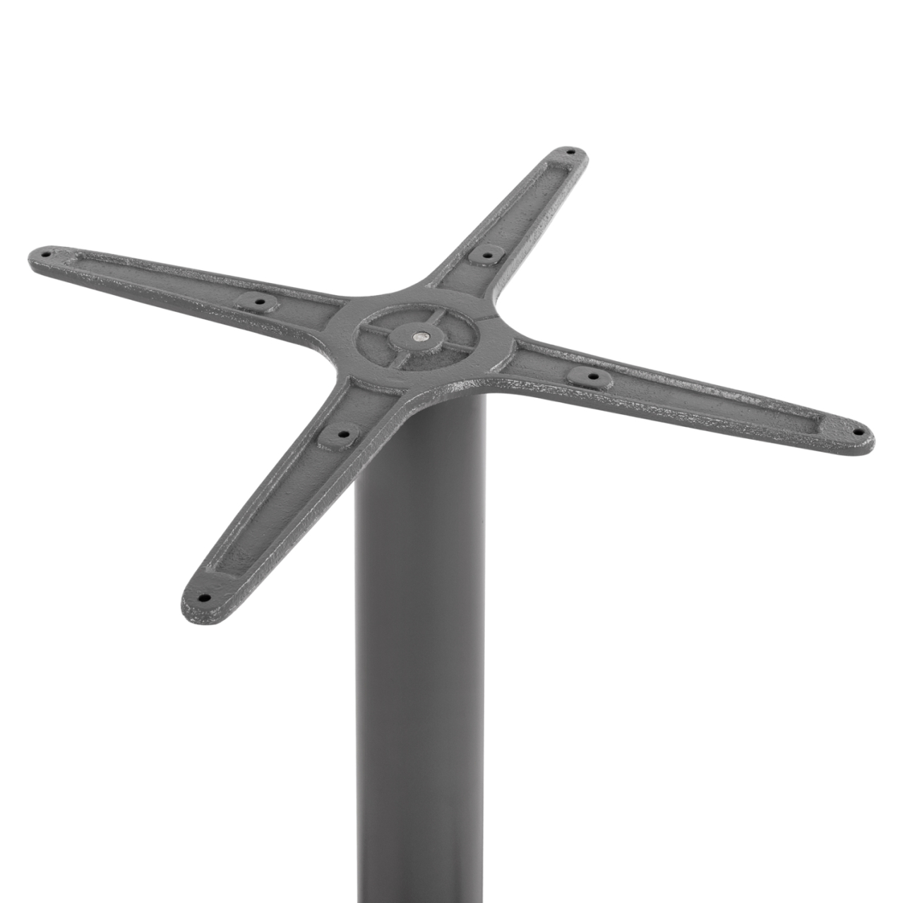 Aluminum Base 4legs 65x65x70cm with cross 48x48cm HM448.04 Grey [4]