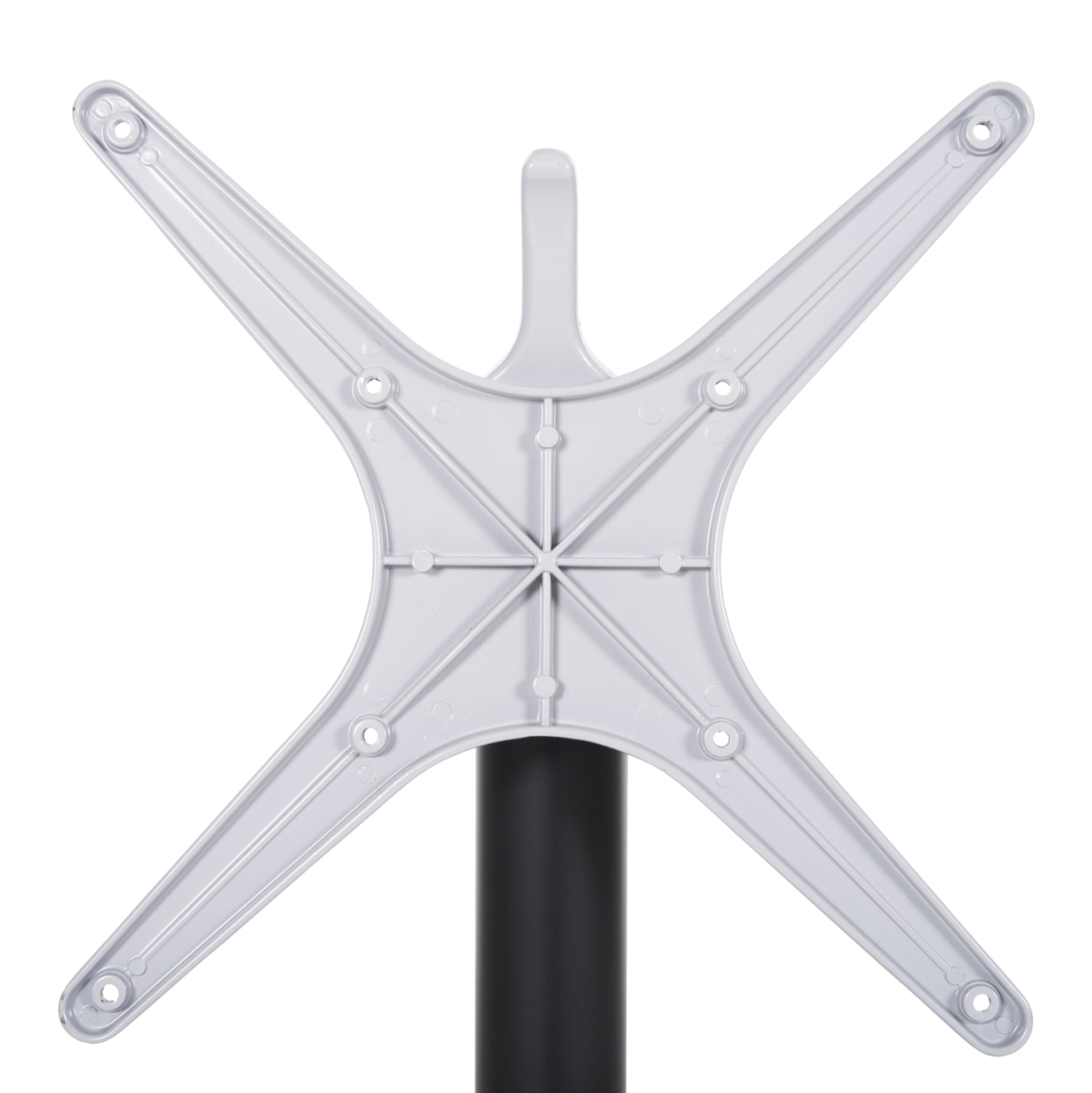 Aluminum base Folding HM459.01 black matte 69x69x73 with cross 48x48 [5]