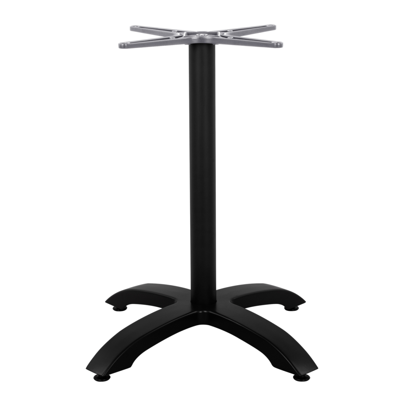 Aluminum Base HM460.01 Black Matte 66x66x72cm with cross 48x48cm [3]