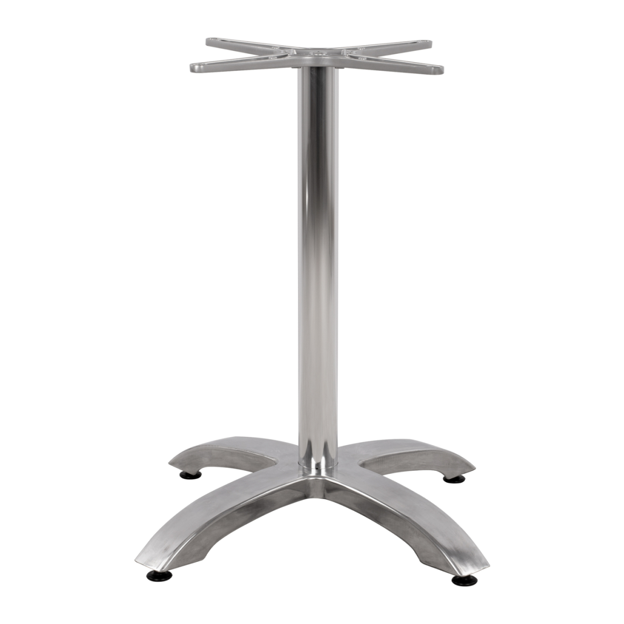 Aluminum Base HM460.03 Chromed 66x66x72H with cross 48x48 [3]