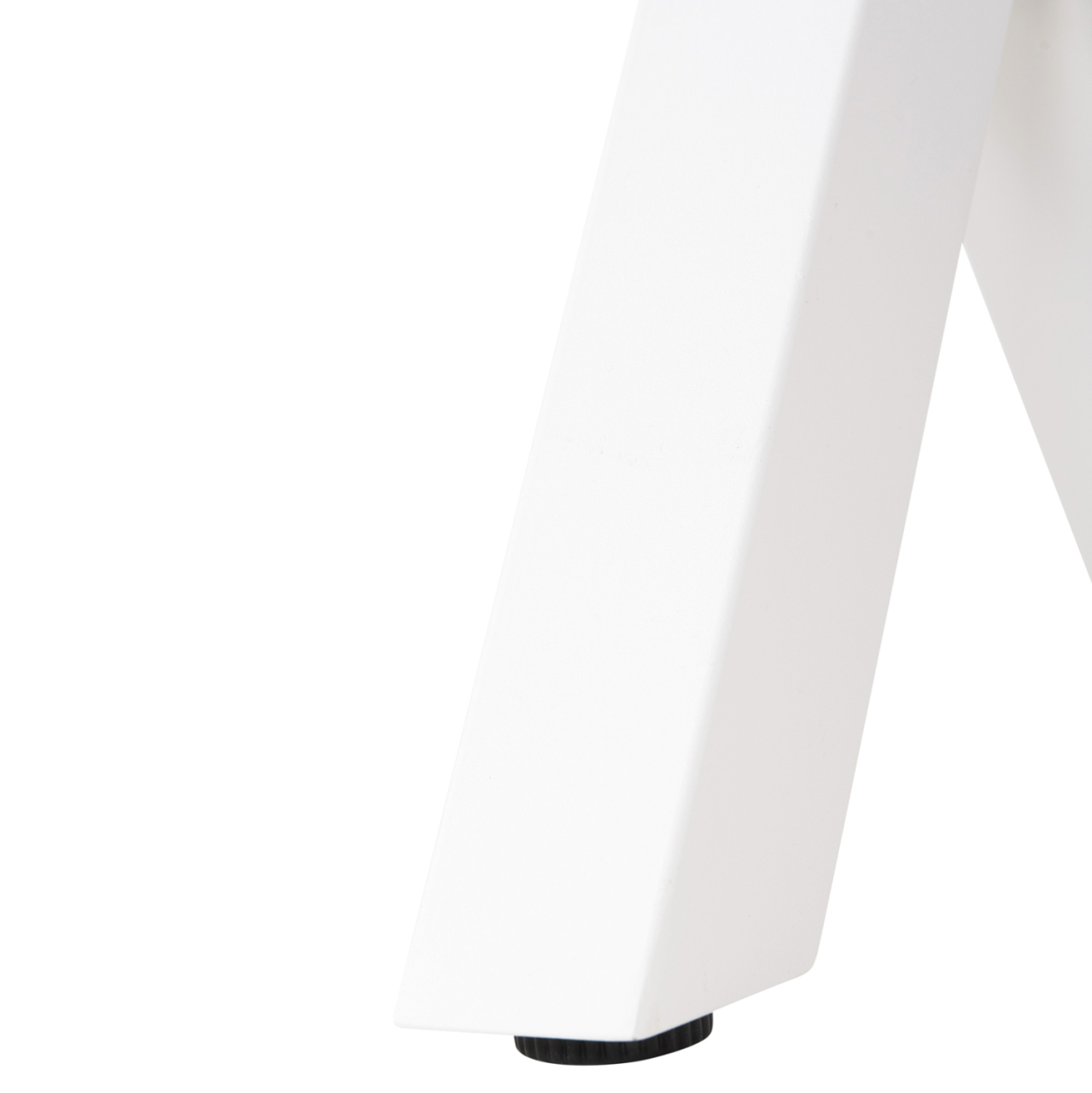 ALUMINUM BENCH TAWNEE HM6040.02 WHITE WITH POLYWOOD SEAT IN NATURAL WOOD COLOR 220x36x44,5Hcm. [8]
