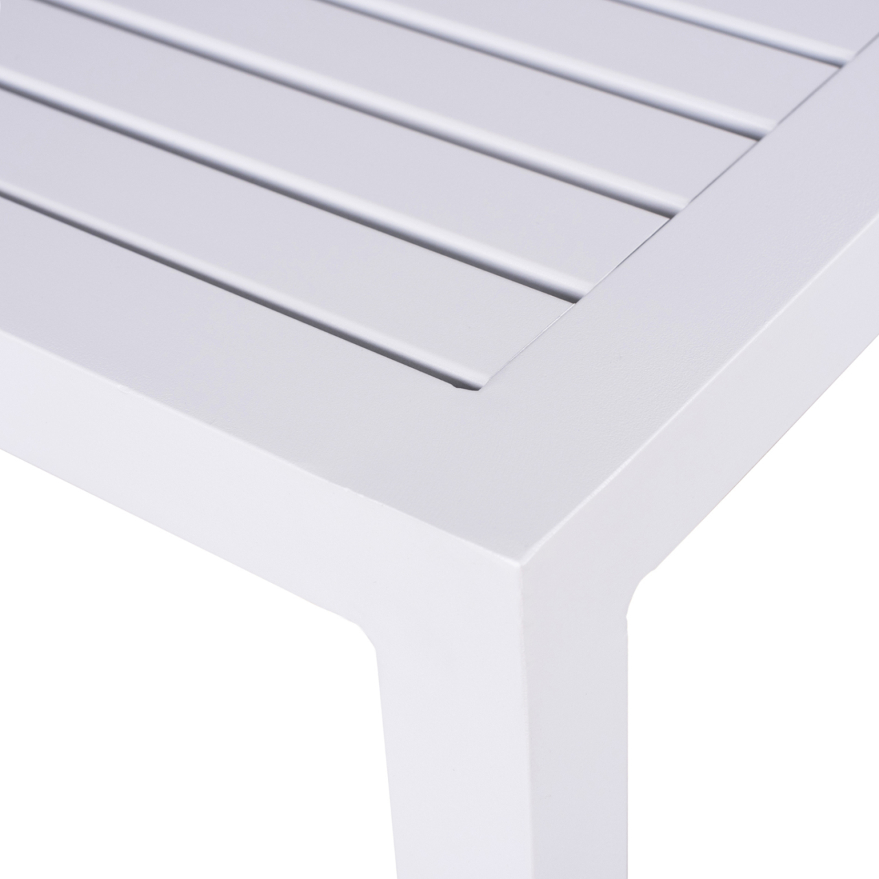Aluminum Coffee Table QIANA HM5402.01 WHITE 45x45x45,5Ηcm [5]