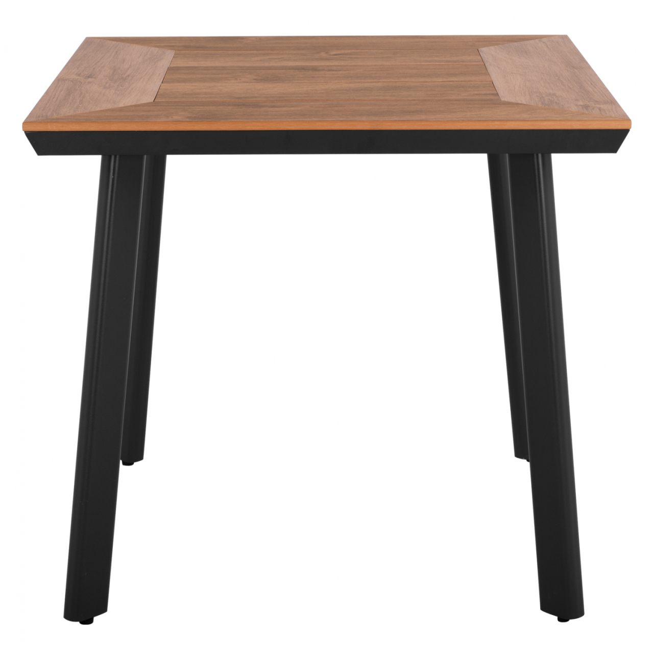 ALUMINUM DINING TABLE SQUARE TABER HM5563.02 DARK GREY WITH POLYWOOD TOP 80x80x73Hcm. [3]