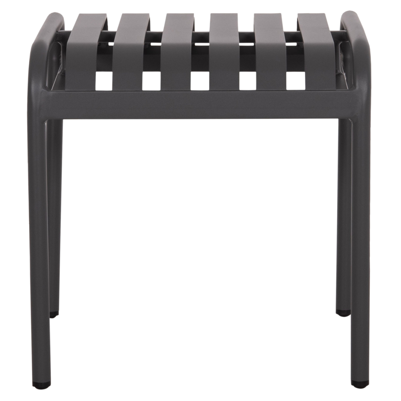 ALUMINUM STOOL RACHEL HM6340.01 GREY COLOR 45x45x46Hcm. [5]